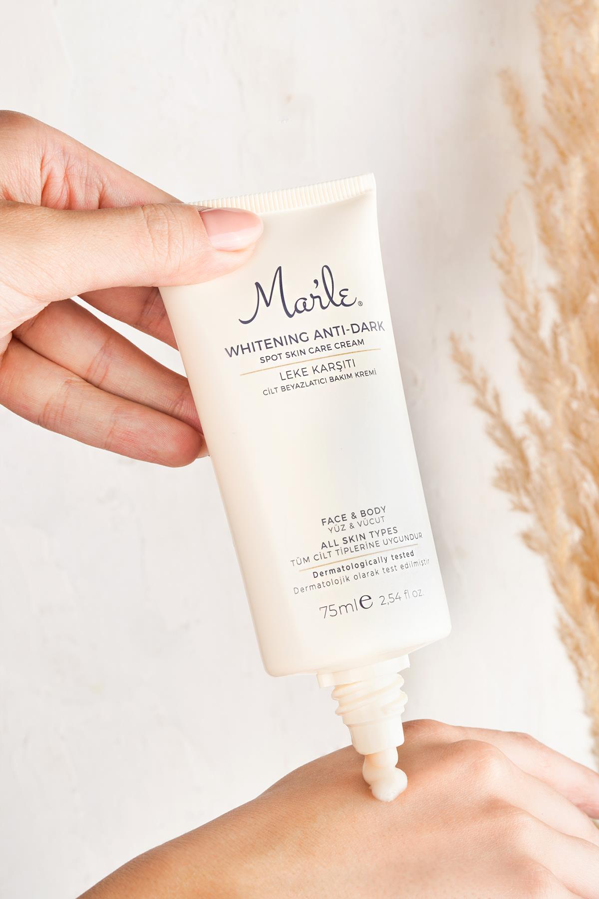 Mar'le Leke Karşıtı ve Cilt Beyazlatıcı Bakım Kremi
