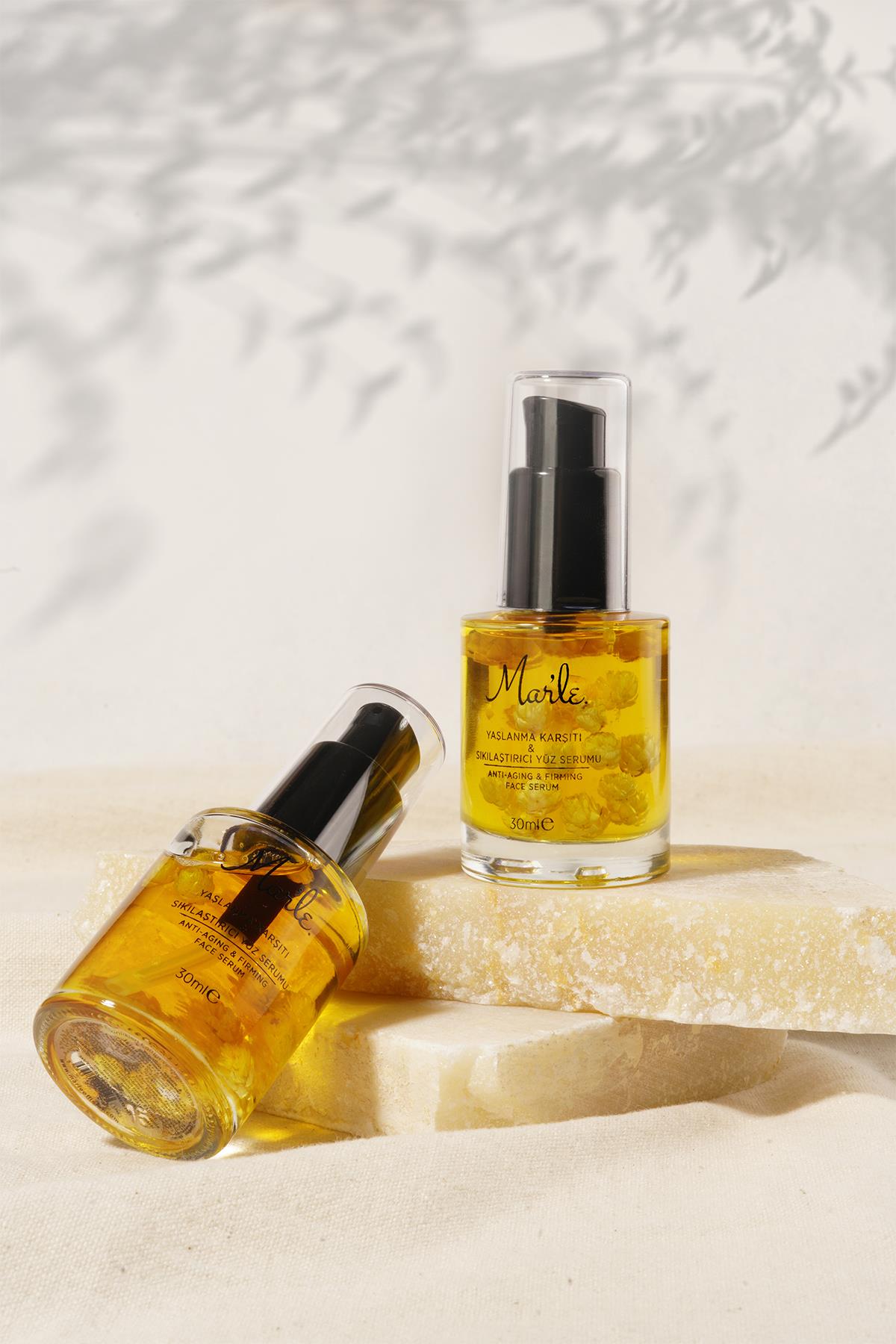 Mar'le Yaşlanma Karşıtı ve Sıkılaştırıcı Yüz Serumu